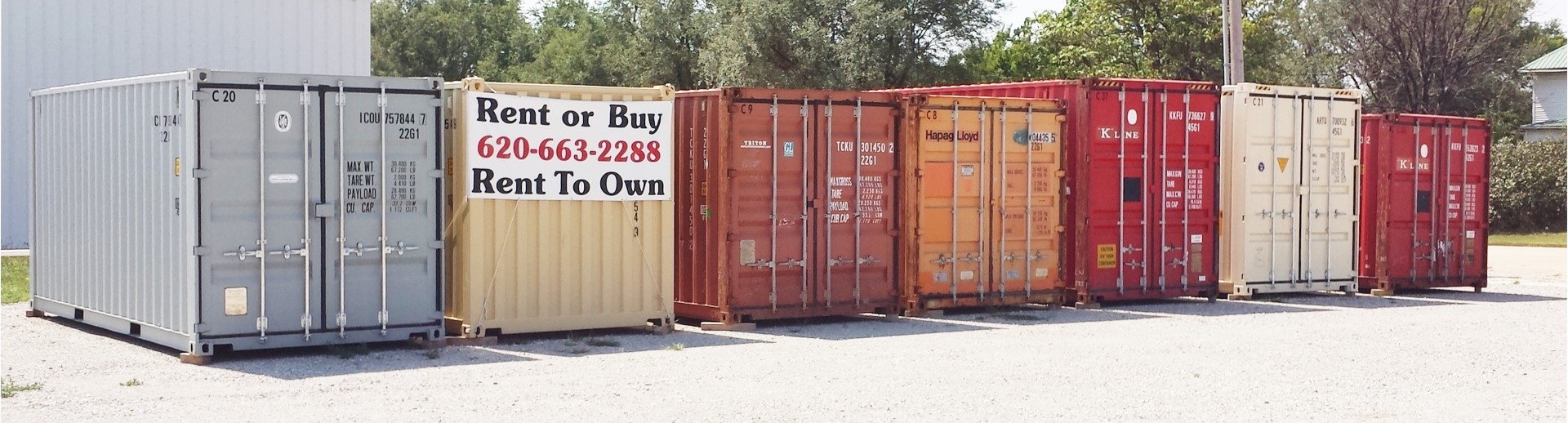 Storage Containers for Rent or Sale