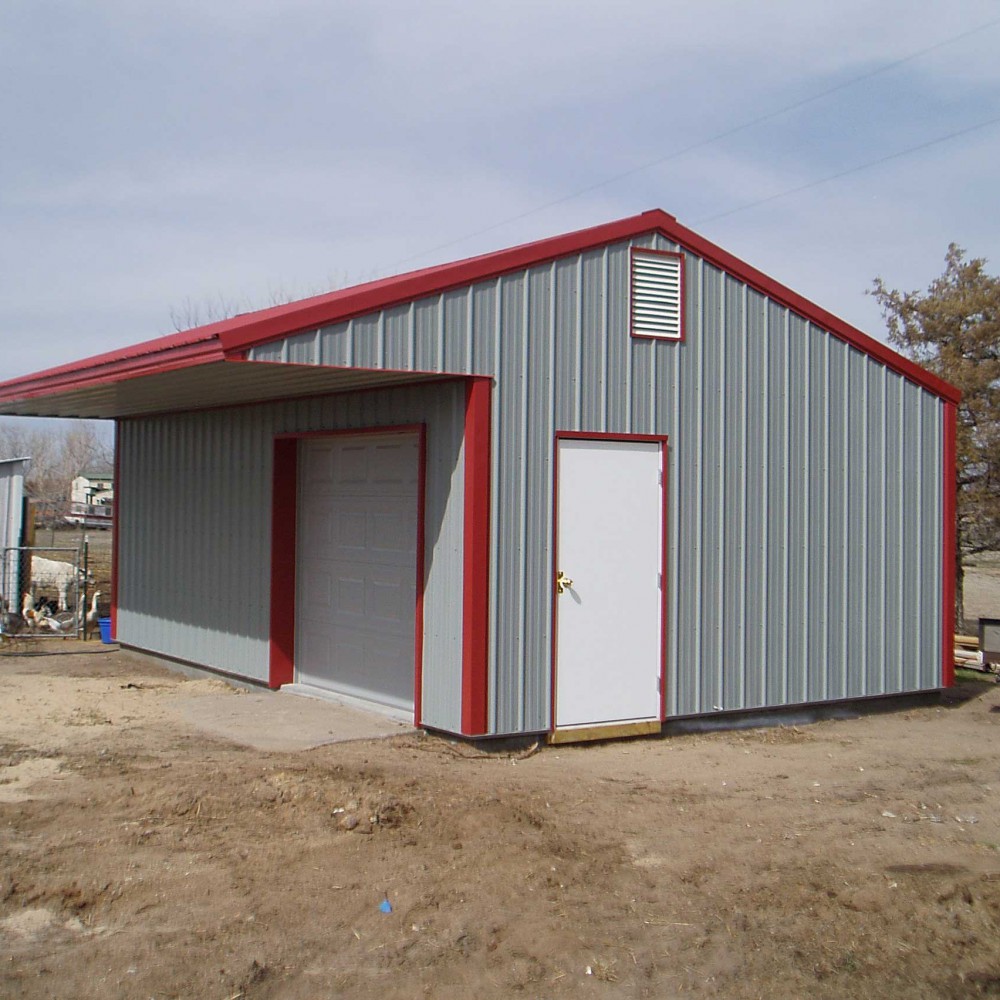 SteelSided Garage SturdiBilt