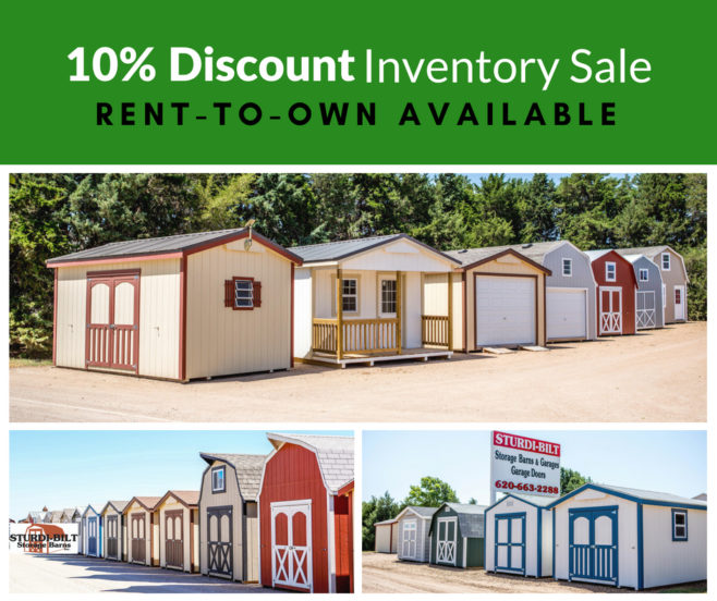 10% off inventory sale